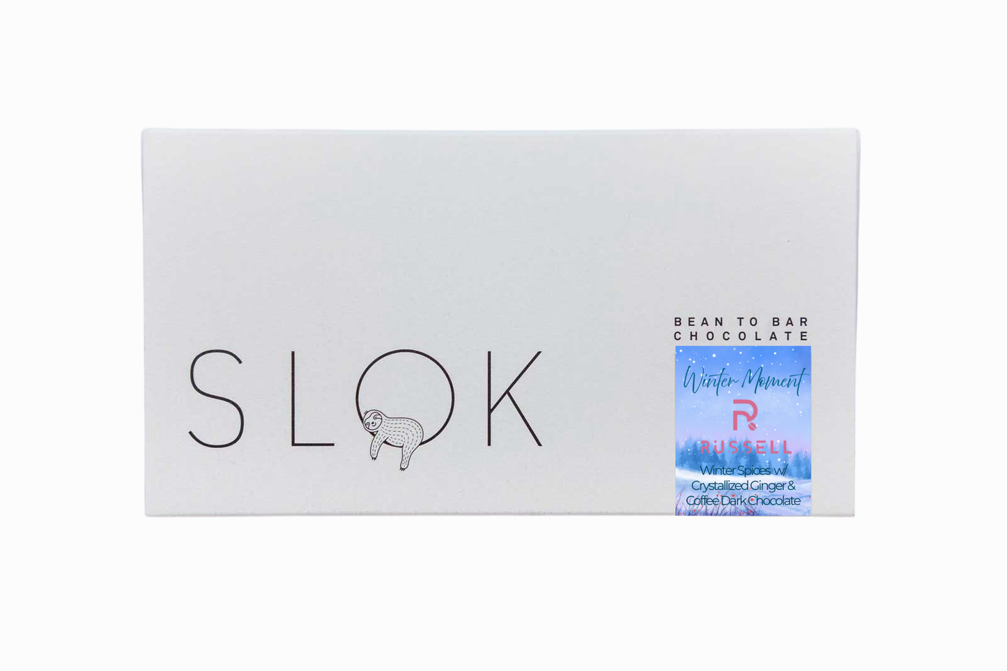 Winter Moment_Winter Spices w/ Crystallized Ginger Coffee Dark Chocolate [Russell Coffee]